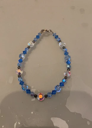 Joli bracelet pierres bleues sans marque , condizioni: Ottime, €7.00, €8.05 include la Protezione acquisti