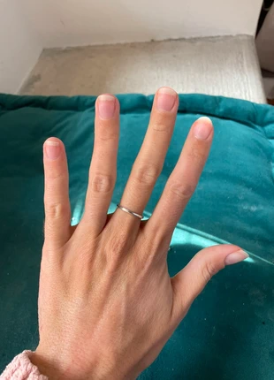 Fedina semplice in argento 925, brand: Vintage, condizioni: Ottime, taglia: 18,1 mm Ø / 18,5, €9.00, €10.15 include la Protezione acquisti