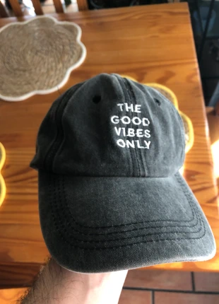 “the good vibes only” Dad Hat, état: Bon état, taille: Taille unique, 5,00 €, 5,95 € Protection acheteurs incluse