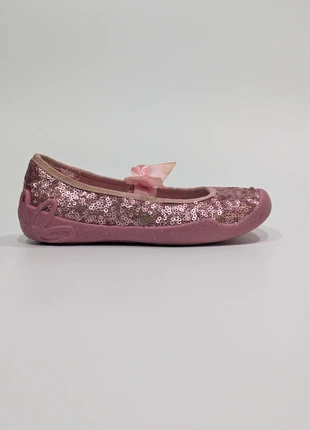 Befado Girls' Sequin Mary Jane Slip-On Shoes – Sparkly Style Size: UK 10 / EU 28 / US 11, brand: Befado, condition: Very good, size: 28, €4.00, €4.90 includes Buyer Protection