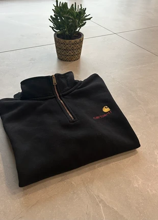 Pull quarter-zip carhartt noir, marque: Carhartt, état: Très bon état, taille: S, 52,00 €, 55,30 € Protection acheteurs incluse