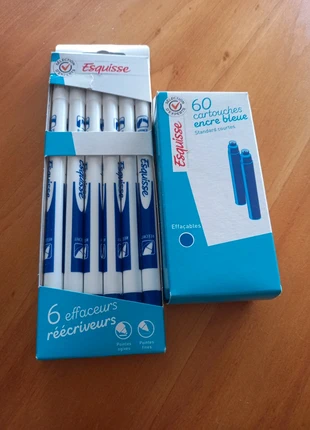 Effaceurs plus encre bleue, marke: Esquisse, zustand: Neu, 1,50 €, 2,28 € inklusive Vinted-Käuferschutz