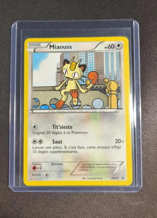 Carte Pokémon Miaouss Promo, brand: Pokémon, condition: Very good, €4.00, €4.90 includes Buyer Protection