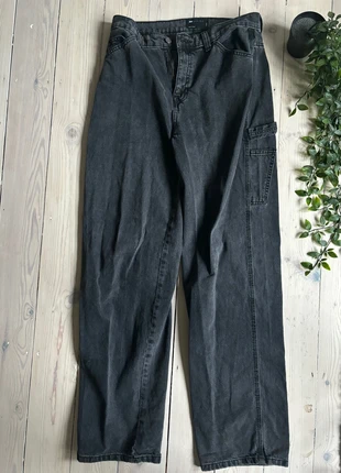 ASOS black baggy boyfriend jeans size 28/34, brand: ASOS, condition: New without tags, size: M / UK 12-14, £8.00, £9.10 includes Buyer Protection