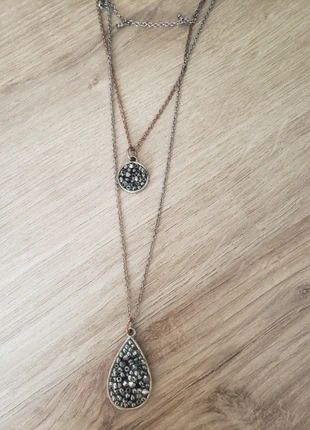 Long collier 3 rangs petites perles, brand: Moa, condition: Very good, €2.00, €2.80 includes Buyer Protection