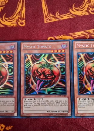 3x Mystic Tomato Secret American🇺🇲, marque: Yu-Gi-Oh!, état: Très bon état, 30,00 €, 32,20 € Protection acheteurs incluse