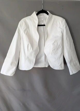 Veste tailleur blanche BPC Selection Bonprix taille 44 très bon état, marque: Bonprix, état: Très bon état, taille: XXL / 44 / 16, 15,00 €, 16,45 € Protection acheteurs (Pro) incluse