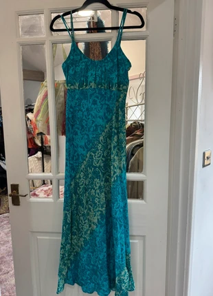 Vintage 00’s blue floral maxi dress, brand: Marks & Spencer, condition: Very good, size: M / UK 12-14, £12.00, £13.30 includes Buyer Protection