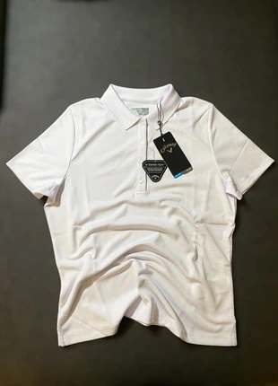 Polo golf blanc unisexe technologie Opti-Dri - Callaway Taille L - neuf avec étiquette, marque: Callaway, état: Neuf avec étiquette, 25,00 €, 26,95 € Protection acheteurs incluse