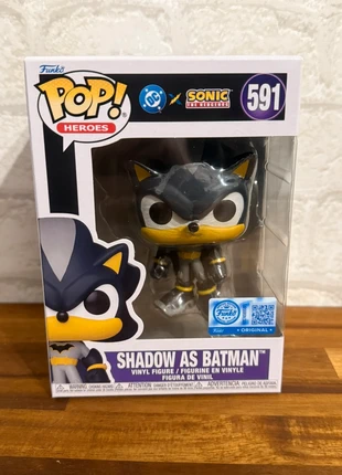 Funko Pop! N°591 – Shadow as Batman - Sonic the Hedgehog x DC Comics (Shadow en Batman), brand: Funko, condition: Very good, size: One size, €24.90, €26.85 includes Buyer Protection