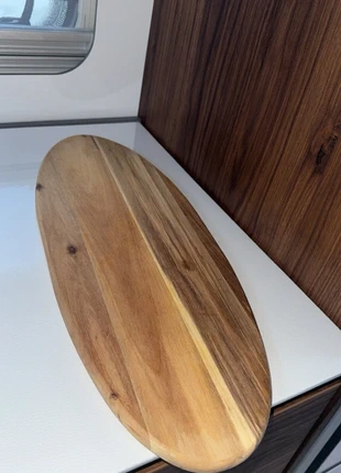 Planche / plateau en bois – Présentation & Cuisine, marque: B&M, état: Neuf avec étiquette, 5,01 €, 5,96 € Protection acheteurs incluse