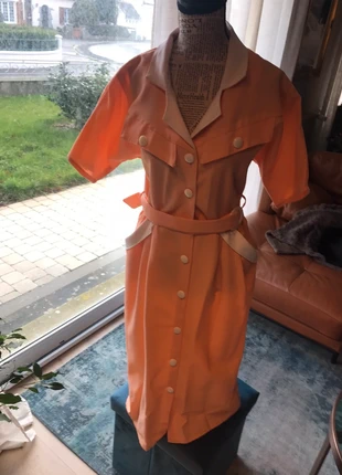 Jolie robe blouse 👘 années 60, marca: Vintage, estado: Muy bueno, tamaño: M / 38 / 10, 27,00 €, 29,05 € Protección al comprador incluida