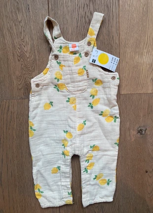 Salopette citrons Hema, merk: Hema, staat: Nieuw met prijskaartje, maat: 6-9 maanden / 68 cm, € 7,00, € 8,05 inclusief Kopersbescherming