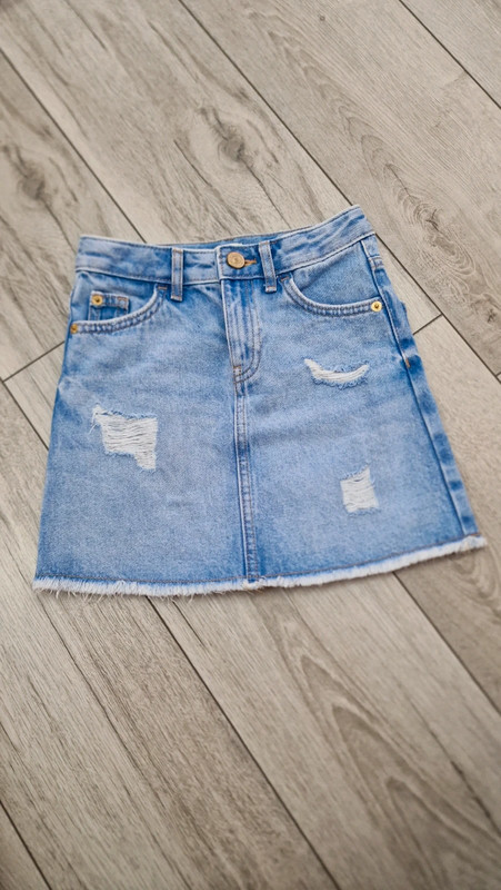 Blue denim clearance skirt river island