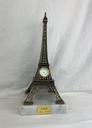 Tour Eiffel vintage avec horloge Quart, marca: Vintage Chic, estado: Muy bueno, 29,00 €, 31,15 € Protección al comprador incluida