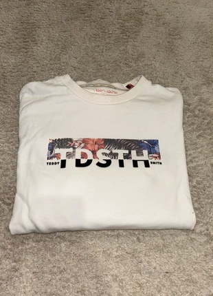 Sweat homme Teddy Smith blanc – taille XL 👕, brand: Teddy Smith, condition: Good, size: XL, €6.00, €7.00 includes Buyer Protection