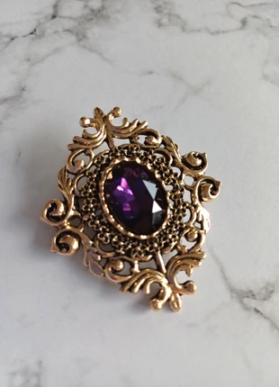 Prachtige statement broche, merk: Fab Jewels, staat: Nieuw zonder prijskaartje, € 6,50, € 7,53 inclusief Kopersbescherming