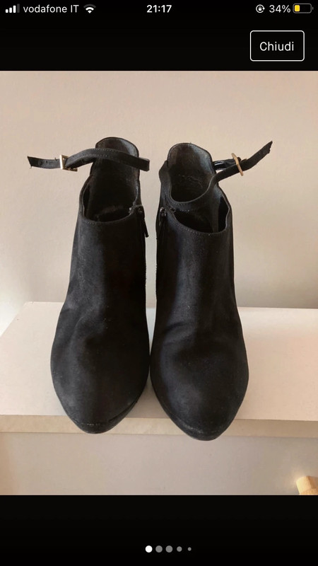 Scarpe col tacco scamosciate Vinted