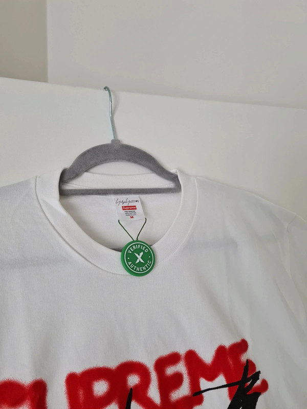 Supreme Yohji Yamamoto logo T-shirt M | Vinted