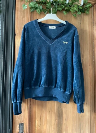 Pull bleu vintage, marca: The Fox by JC Penny, estado: Bueno, tamaño: S / 36 / 8, 5,00 €, 5,95 € Protección al comprador incluida