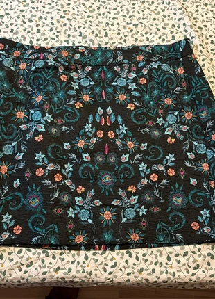 Jupe fleurie, marque: Promod, état: Très bon état, taille: XL / 42 / 14, 8,00 €, 9,10 € Protection acheteurs incluse