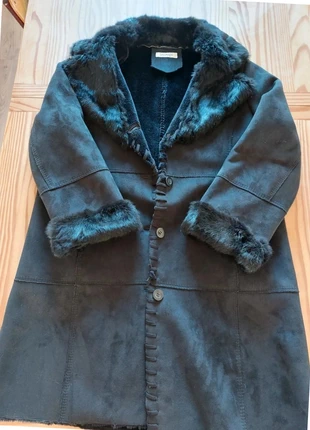 Manteau chaud,chic,fourré type aviateur long, shearling Balmain femme – Taille 48 (XXL EU), marca: Balmain, estado: Muy bueno, tamaño: XXL / 44 / 16, 140,00 €, 147,70 € Protección al comprador incluida