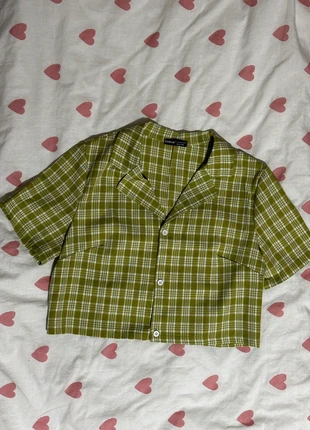camicia crop preppy / old money, brand: Shein, condizioni: Nuovo senza cartellino, taglia: L / IT 44 / EU 40, €5.00, €5.95 include la Protezione acquisti
