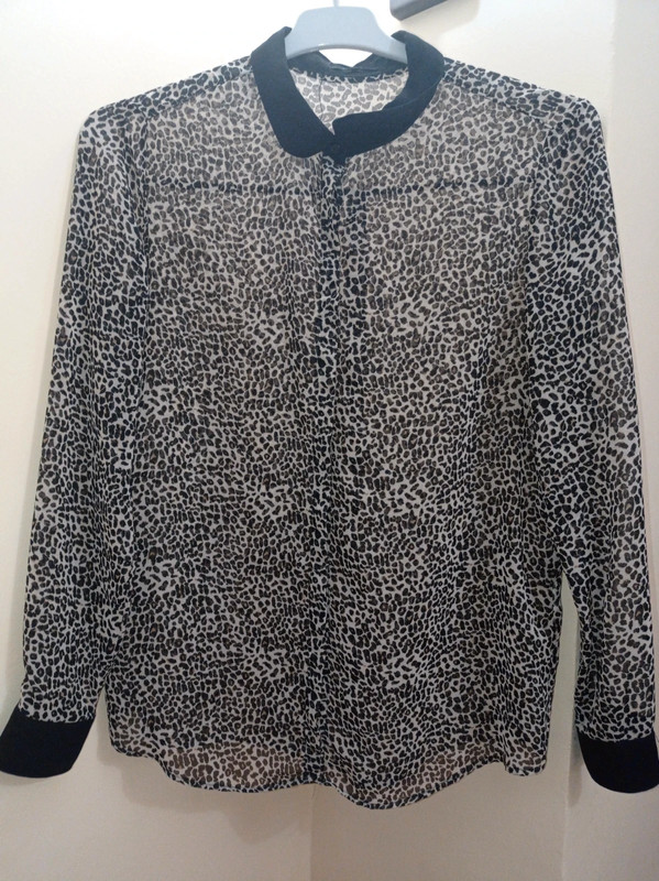 Camisa 2024 leopardo bershka