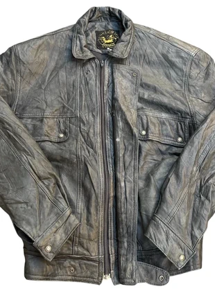 Japan Vintage Retro Real Unique Original Genuine Leather Jacket, brand: Japan Style, condizioni: Ottime, taglia: M, €50.00, €53.20 include la Protezione acquisti