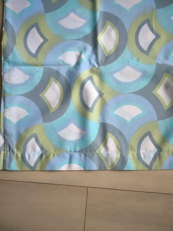 Taie traversin vintage motif géométrique rétro 189 X 43 cm - photo numéro 2