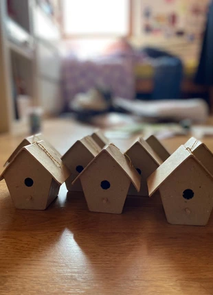 9 Maisonnettes en bois, marca: Amazon, estado: Muito bom, tamanho: Tamanho único, €4.00, €4.90 inclui Proteção do Comprador