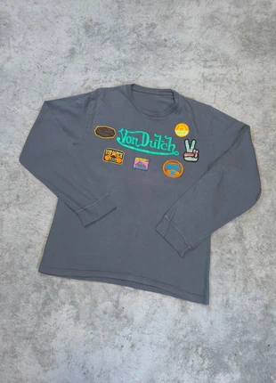 T-shirt manches longues von dutch vintage, marca: Von Dutch, estado: Bueno, tamaño: M, 34,00 €, 36,40 € Protección al comprador Pro incluida