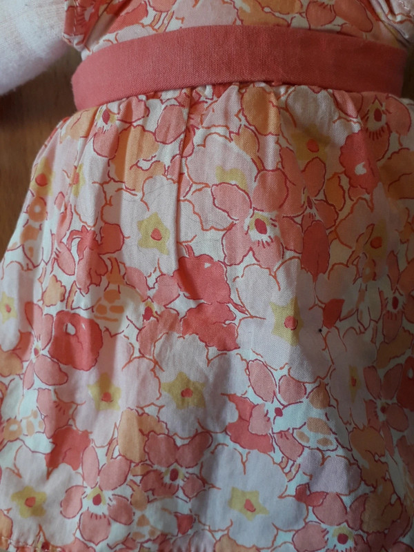 Doudou Poupee Jacadi Capucine Robe Liberty Fleur un bel ete Vinted