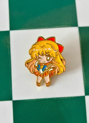 Sailor Moon Crystal Warrior Pin – Spilla Chibi | Sailor Moon Crystal Warrior Pin – Chibi Pin, estado: Novo com etiquetas, €3.49, €4.36 inclui Proteção do Comprador