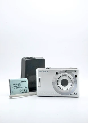Sony Cyber-shot DSC-W85 – Includes Charging Dock & Hama Battery, merk: Sony, staat: Heel goed, € 49,99, € 53,19 inclusief Kopersbescherming