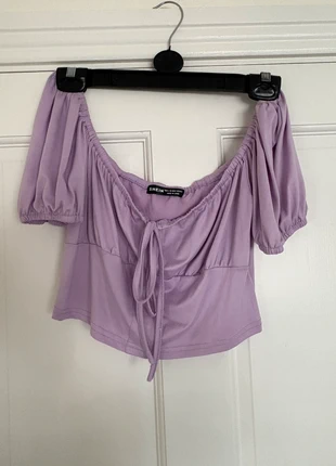 Shein Off The Shoulder Milkmaid Top, brand: Shein, condition: Very good, size: L / 40 / 12, €2.00, €2.80 includes Buyer Protection