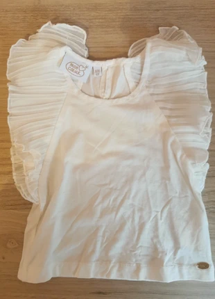 Tee shirt blanc , brand: Mon Coeur, condition: New without tags, size: 6-9 months / 68 cm, €2.00, €2.80 includes Buyer Protection
