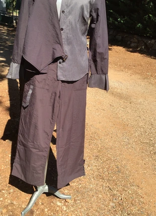 Ensemble 3 pièces - veste, jupe et pantalon - marron, brand: Jacqueline Riu, condition: Very good, size: S / 36 / 8, €15.00, €16.45 includes Buyer Protection