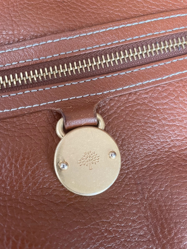 Genuine mulberry Somerset pebbled leather oak hobo bag Vinted