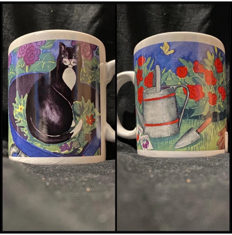 Cat Art Coffee Mug