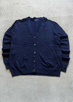 Ralph Lauren Cardigan Retro Old Money Wool Embroidered Logo Navy Blue, marque: Ralph Lauren, état: Très bon état, taille: L, 26,90 €, 28,95 € Protection acheteurs incluse