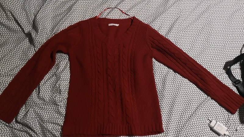 Pull Casual rouge 