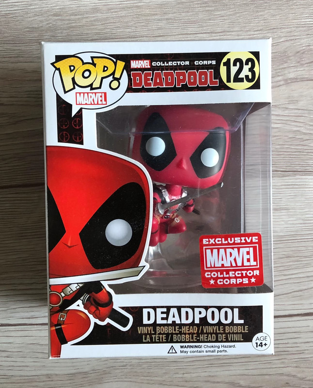 Funko pop Deadpool x-men exclu marvel collector corps Iron man