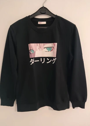 Sweat léger noir animé, marca: Romwe, estado: Muy bueno, tamaño: S, 3,00 €, 3,85 € Protección al comprador incluida