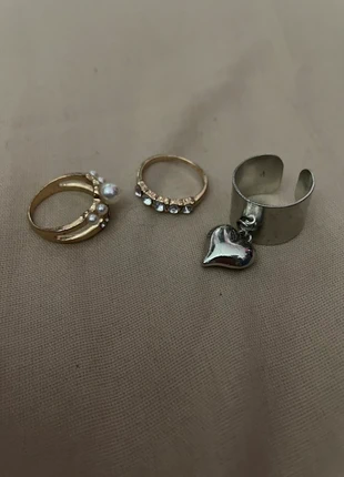 Lot bague, zustand: Gut, größe: Größenverstellbar, 2,00 €, 2,80 € inklusive Vinted-Käuferschutz