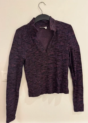 Maglia con colletto polo maniche lunghe ASOS, merk: ASOS, staat: Nieuw zonder prijskaartje, maat: L / 40 / 12, € 6,00, € 7,00 inclusief Kopersbescherming