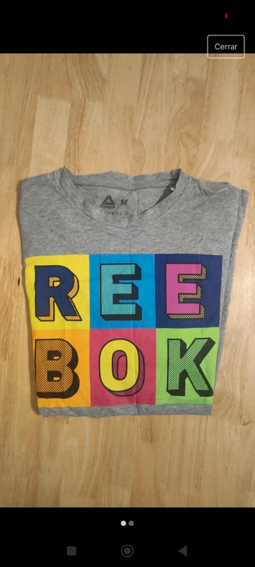 Camiseta manga corta Reebok 1