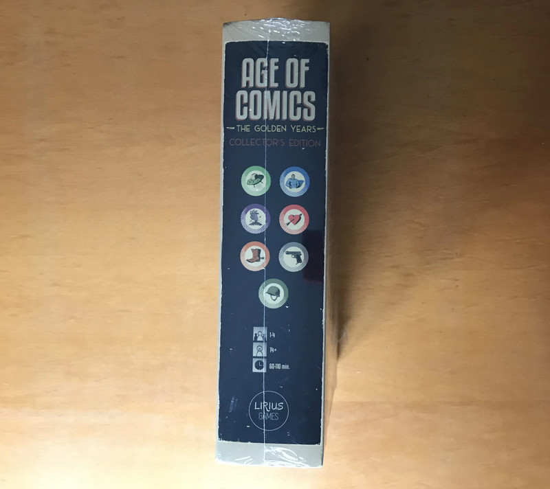 Age of Comics: The Golden Years Collector's Edition  - Kickstarter - Eng + ITA - Nuovo New Sealed 3