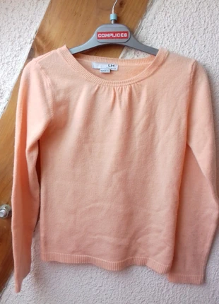 Petit pull saumon, brand: La Halle, condition: Very good, size: 8 years / 128 cm, €2.00, €2.80 includes Buyer Protection