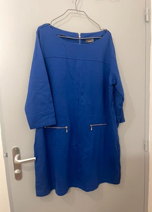 Robe bleue, marque: Yessica, état: Très bon état, taille: XL / 42 / 14, 2,00 €, 2,80 € Protection acheteurs incluse